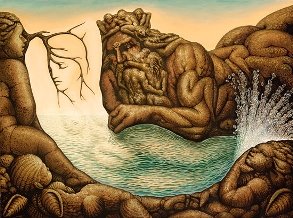 Sueño de Sirena y Neptuno octavio ocampo